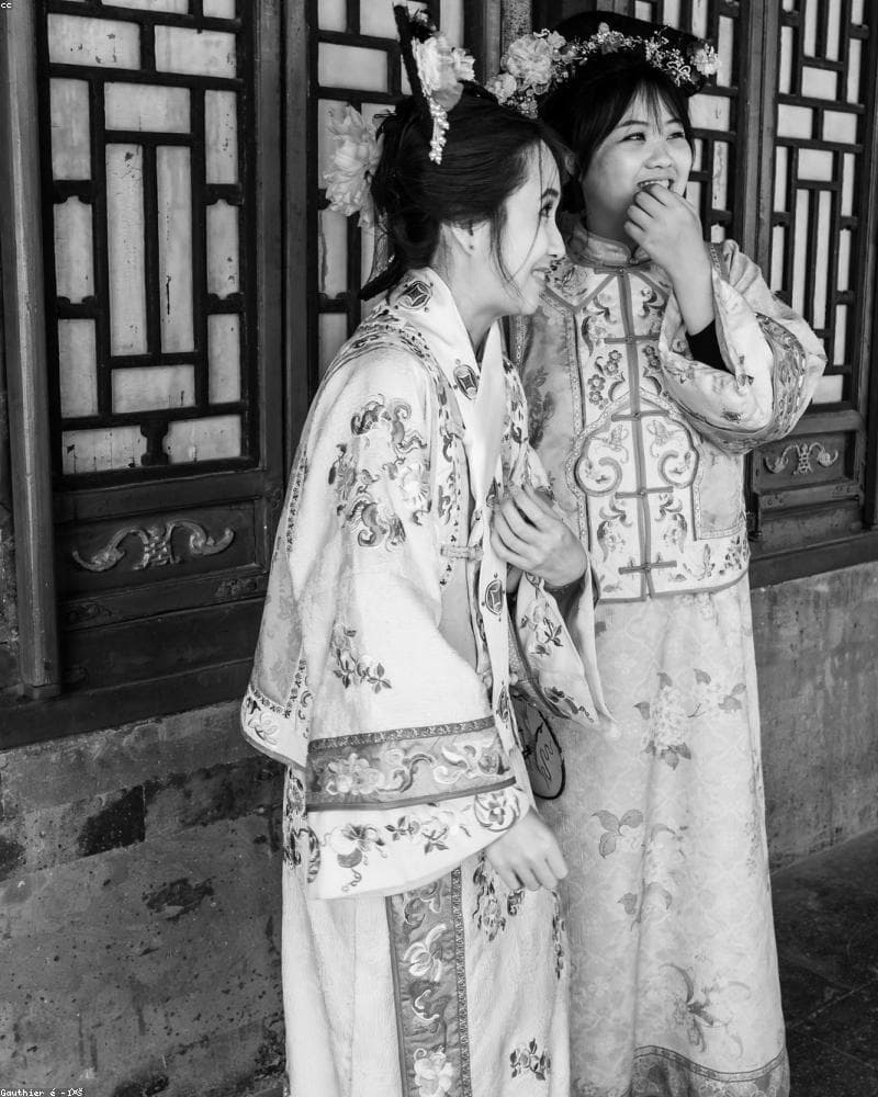 Friends laughing together at a celebration